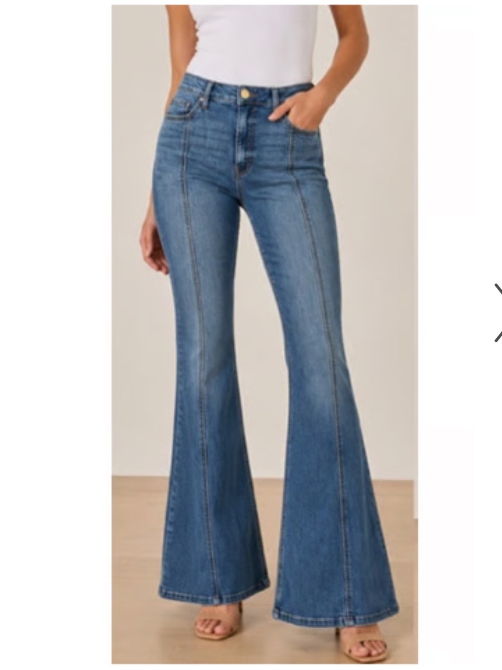 NWT Kut from the Kloth Ana Super Flare Jeans Size 12 - Picture 9 of 16